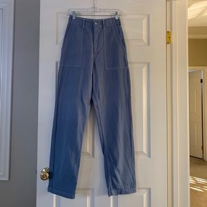 Brandy Melville blue painting pants fits size XS